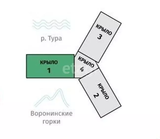 Квартира-студия: Тюмень, Краснооктябрьская улица, 8 (33.3 м) - Фото 0