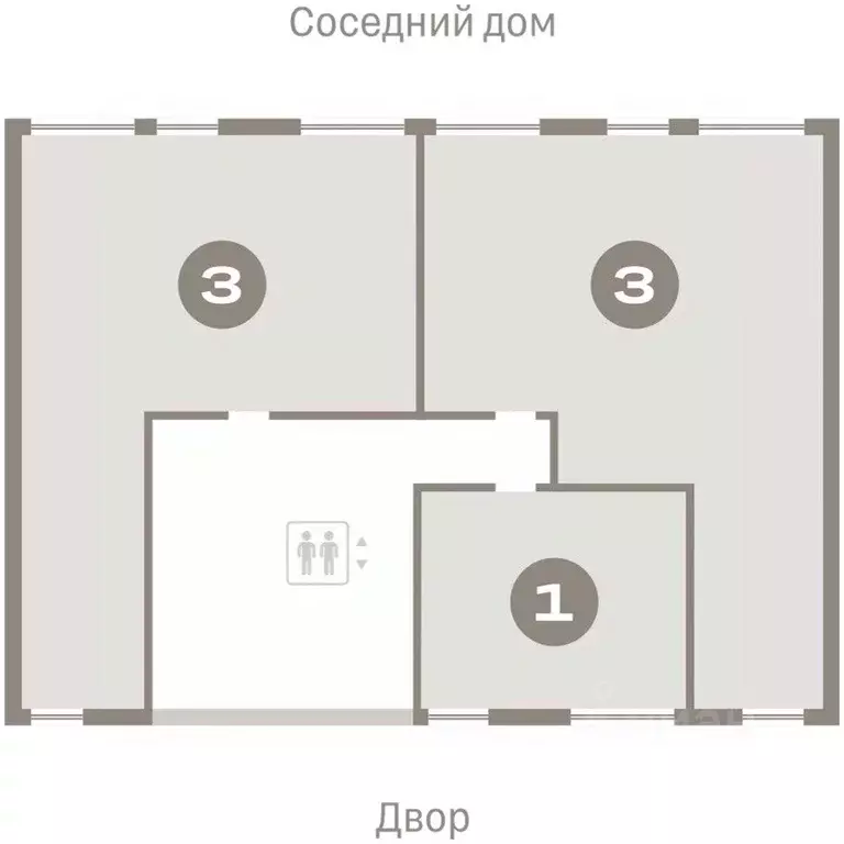 3-к кв. Ханты-Мансийский АО, Сургут 1-й мкр, Нефть жилой комплекс ... - Фото 1