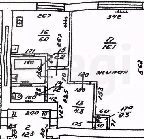 1-к кв. Калининградская область, Калининград ул. Кирова, 41 (30.6 м) - Фото 2