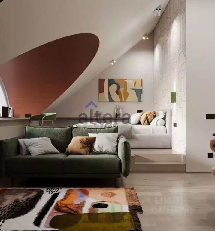 Студия Татарстан, Казань ул. Тази Гиззата, 14А (29.6 м) - Фото 2