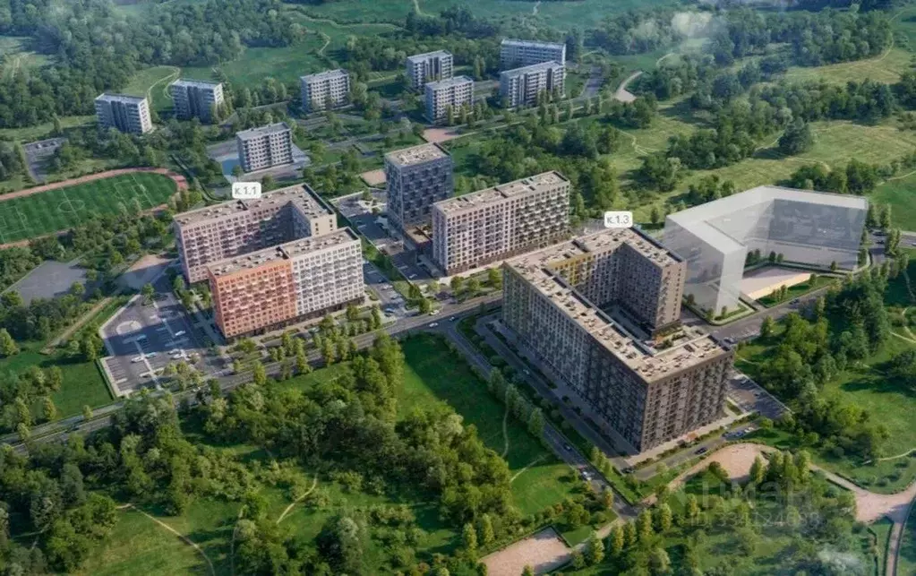 Студия Ленинградская область, Мурино Всеволожский район, Новые Лаврики ... - Фото 2