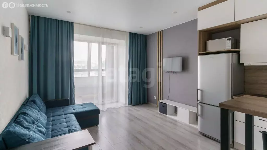Квартира-студия: Тюмень, Комбинатская улица, 54к2 (24.8 м) - Фото 0