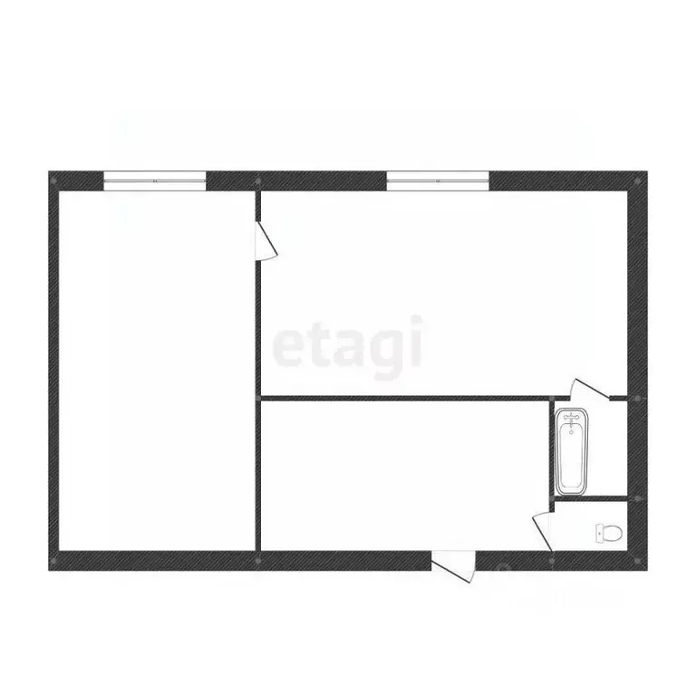 Комната Костромская область, Кострома Южная ул., 8 (52.2 м) - Фото 2