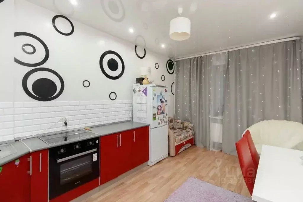 1-к кв. Тюменская область, Тюмень ул. Николая Ростовцева, 25 (42.8 м) - Фото 1