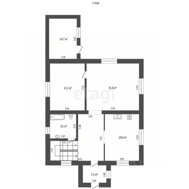 Дом в Самарская область, Самара Семафорная ул., 11 (248 м) - Фото 2