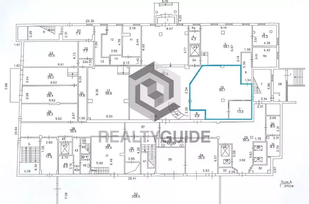 Офис в Москва Большая Андроньевская ул., 17 (98 м) - Фото 1