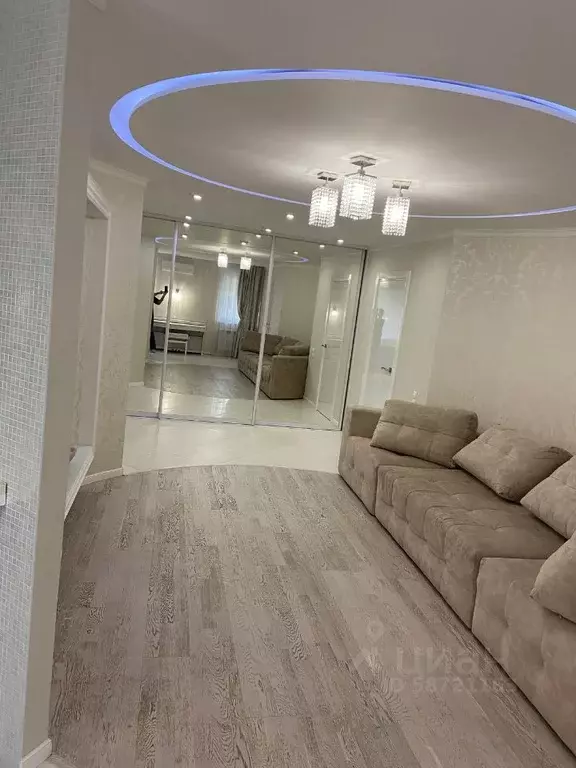 3-к кв. Ульяновская область, Ульяновск ул. Луначарского, 23А (68.0 м) - Фото 2