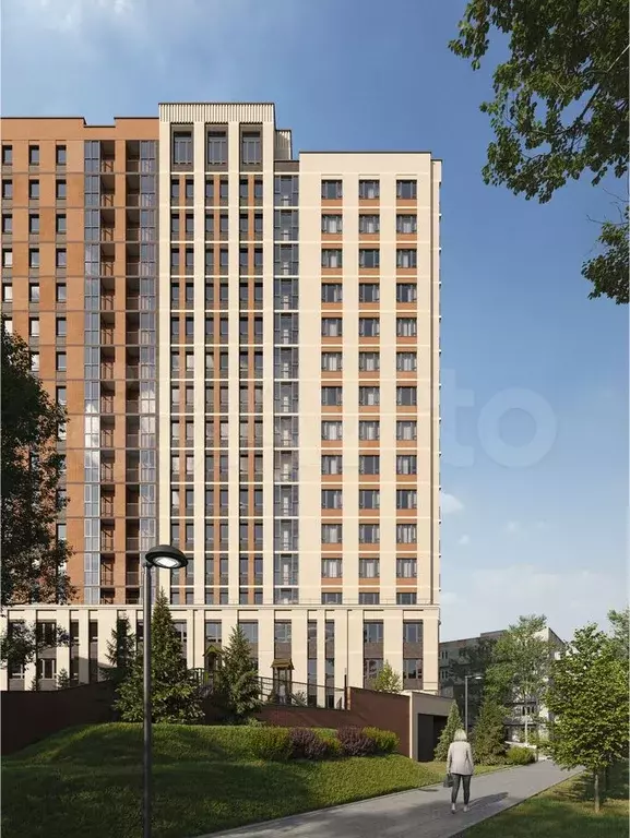 Квартира-студия, 30,6 м, 4/17 эт. - Фото 1