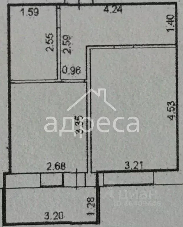 1-к кв. Самарская область, Самара Осетинская ул., 7А (34.7 м) - Фото 1