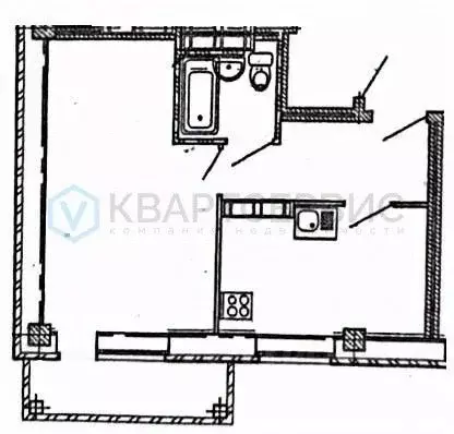 1-к кв. Омская область, Омск ул. 21-я Амурская, 25к1 (34.0 м) - Фото 1