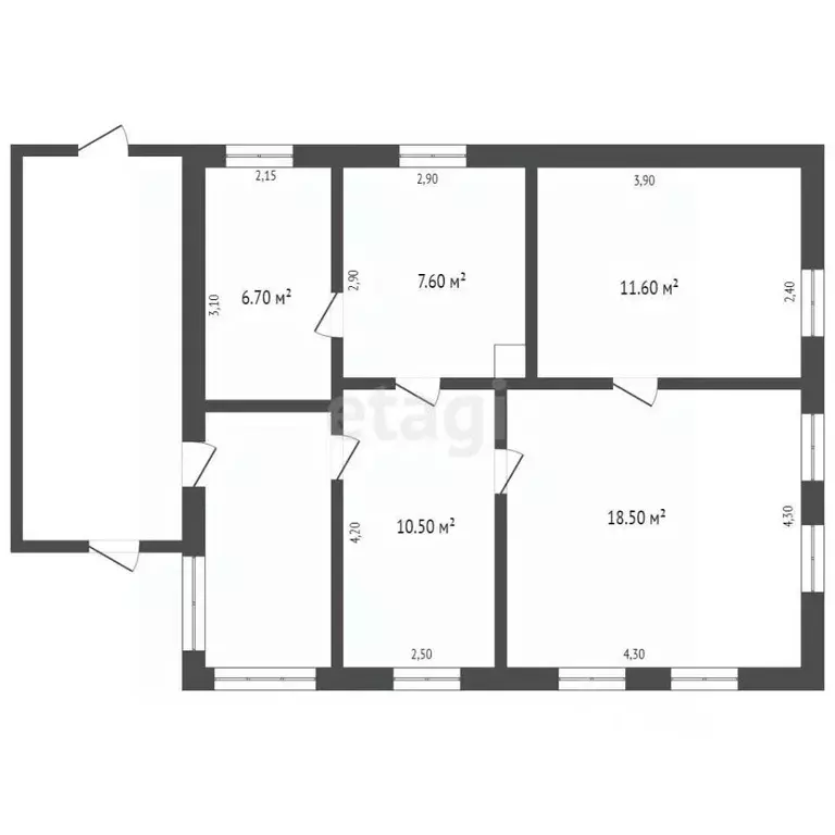 Дом в Кемеровская область, Прокопьевск Мирная ул., 30 (72 м) - Фото 1