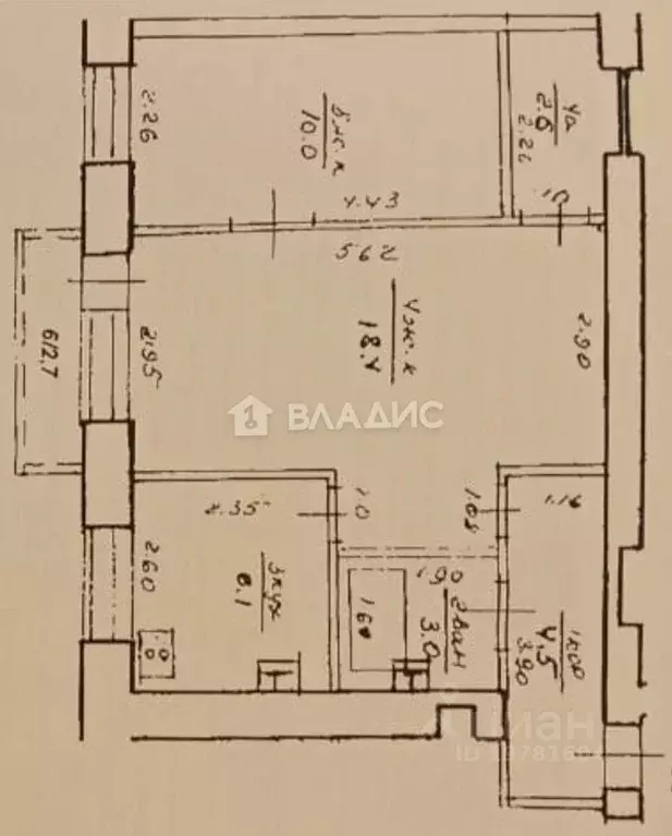 2-к кв. Башкортостан, Уфа ул. Октябрьской Революции, 71 (44.6 м) - Фото 1