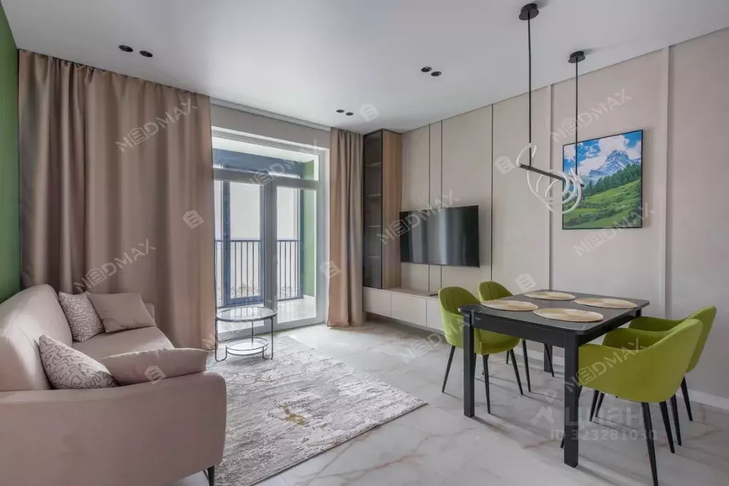 3-к кв. Санкт-Петербург наб. Миклухо-Маклая, 1к1 (65.0 м) - Фото 2