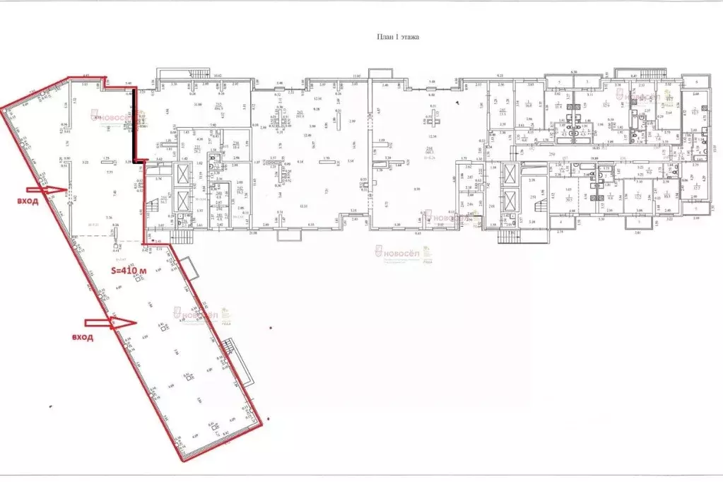 Торговая площадь в Свердловская область, Екатеринбург ВИЗ жилрайон, ... - Фото 2