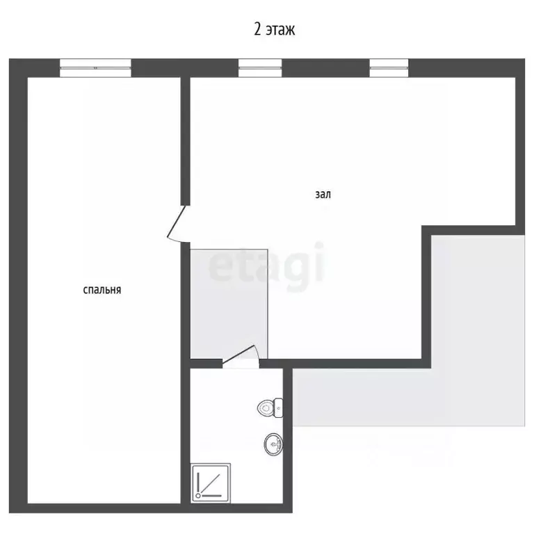 2-к кв. Севастополь просп. Победы, 21А/1 (61.0 м) - Фото 2