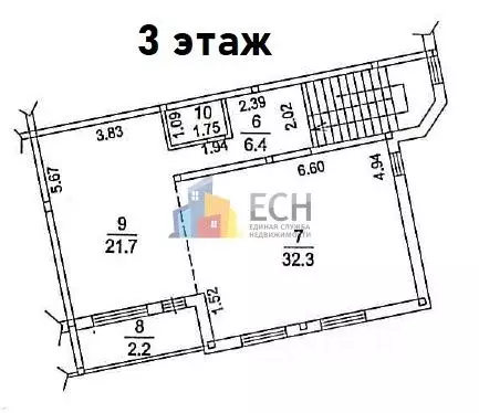 Таунхаус в Москва с. Былово, Былово кп, ул. Радужная, 11 (152 м) - Фото 2
