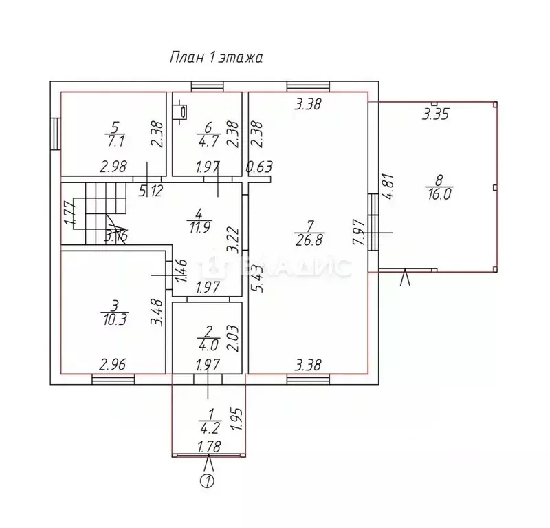Дом в Калужская область, Боровский муниципальный округ, Совьяки с/пос, ... - Фото 2