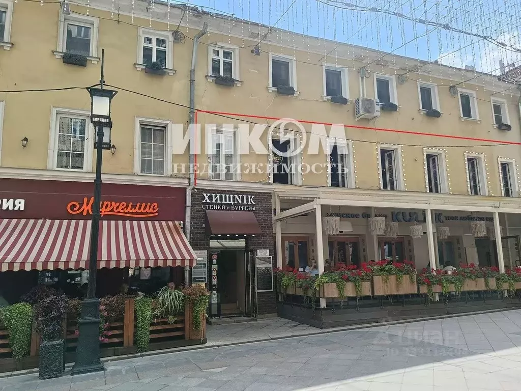 Помещение свободного назначения в Москва Камергерский пер., 6С1 (120 ... - Фото 1