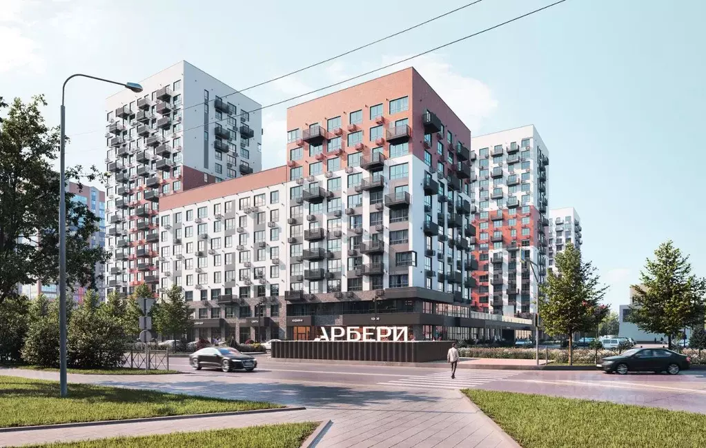 2-к кв. Пензенская область, Пенза Арбери жилой комплекс (71.56 м) - Фото 1