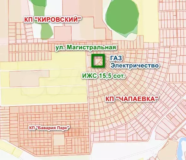 Участок 15,5 сот. (ИЖС) - Фото 0