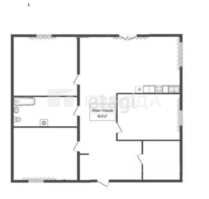 Дом в Новосибирская область, Новосибирск СН Мичурина-3 СНТ, 97 (86 м) - Фото 1