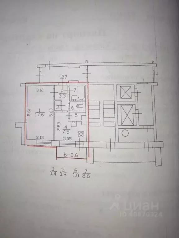 1-к кв. Санкт-Петербург Хасанская ул., 18К2 (33.2 м) - Фото 2