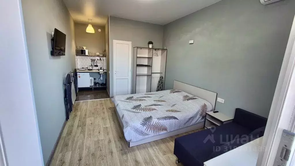 Комната Крым, Феодосия муниципальный округ, Приморский пгт ул. ... - Фото 1