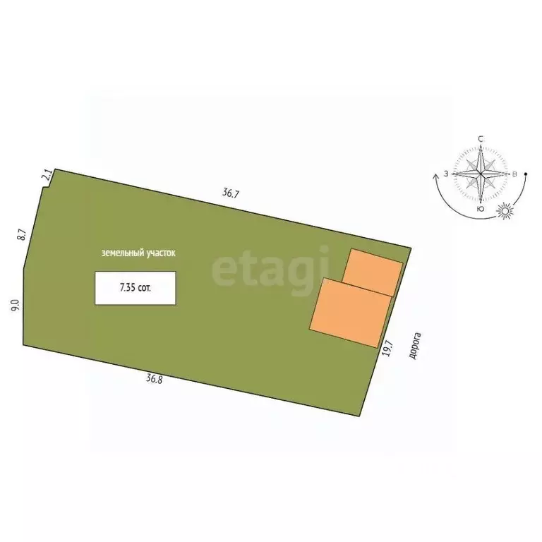 Дом в Ярославская область, Рыбинск Переселенческая ул., 21 (50 м) - Фото 2