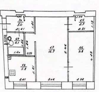 2-к кв. Кировская область, Киров ул. Свердлова, 25 (43.1 м) - Фото 0