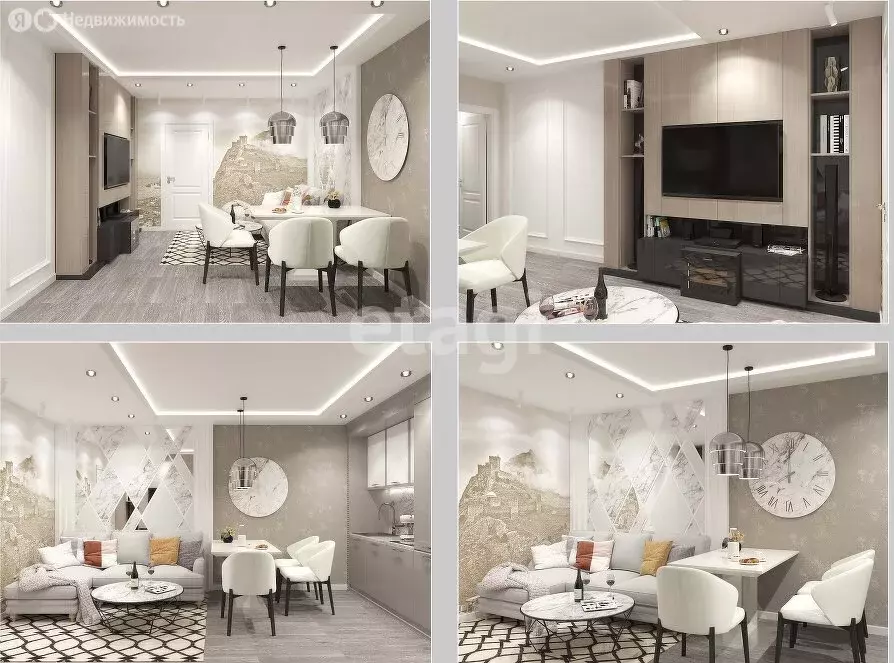 Квартира-студия: Ялта, улица Кривошты, 11А (48 м) - Фото 0