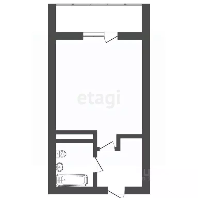 Студия Тюменская область, Тюмень Олимпийская ул., 20 (20.9 м) - Фото 1