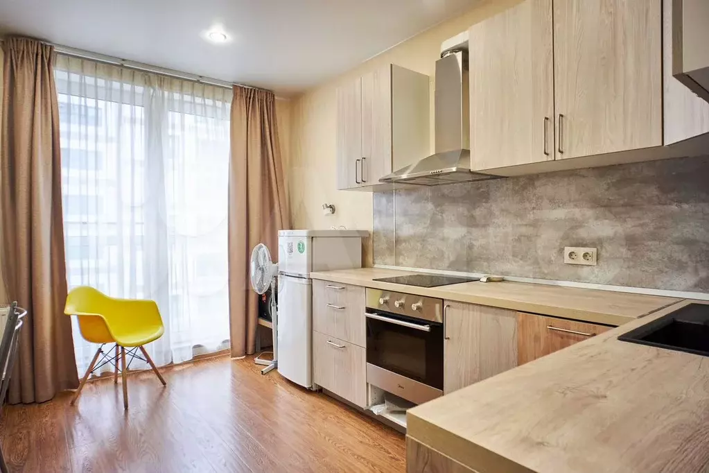 1-к. квартира, 44,7 м, 4/9 эт. - Фото 1