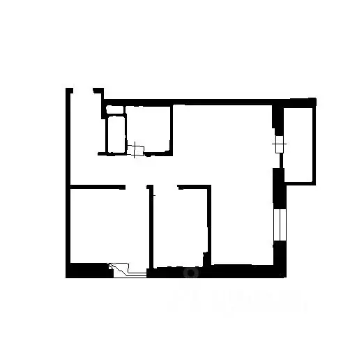 3-к кв. Москва Береговой проезд, 5к1 (60.0 м) - Фото 2
