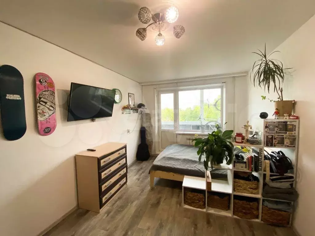 1-к. квартира, 32 м, 3/5 эт. - Фото 1