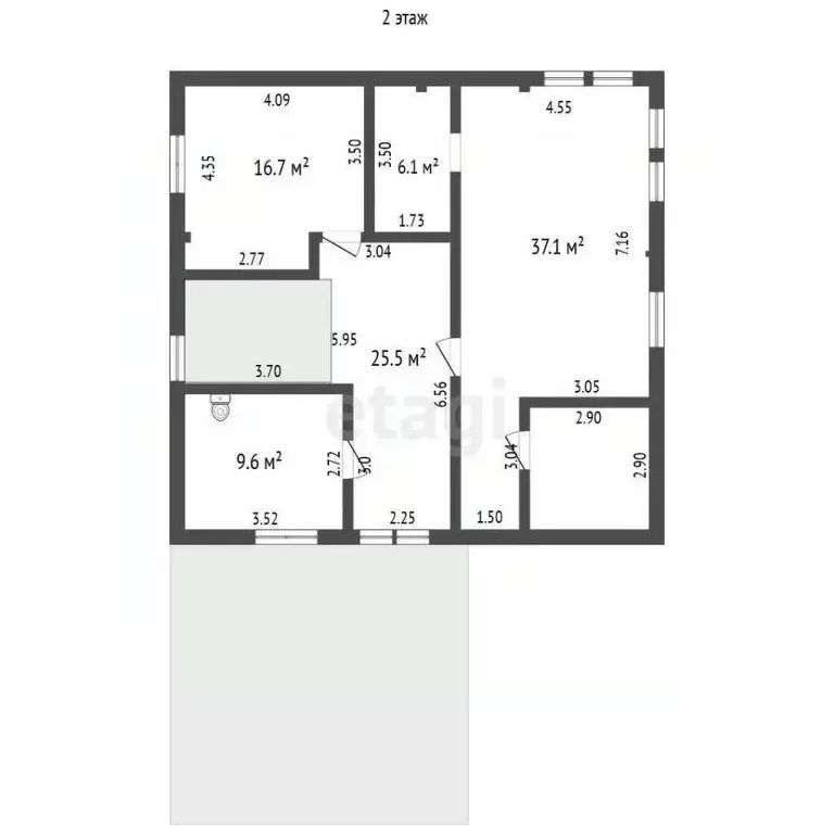 Дом в Омская область, Омск Вьюжная ул., 41 (237 м) - Фото 1