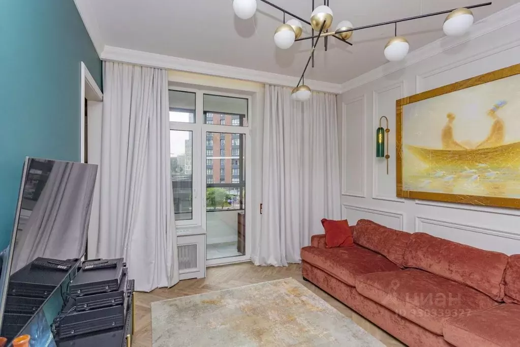 3-к кв. Москва Шелепихинская наб., 34к2зд3 (80.3 м) - Фото 2
