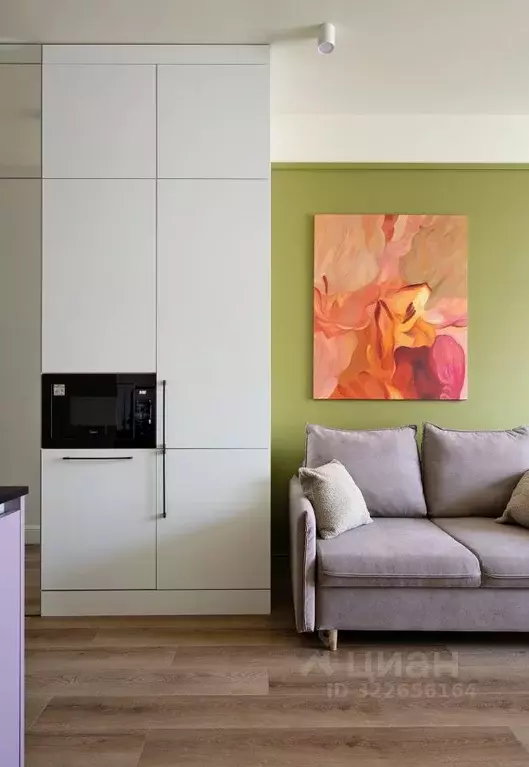 Студия Калининградская область, Зеленоградск ул. Гагарина, 87 (35.0 м) - Фото 2