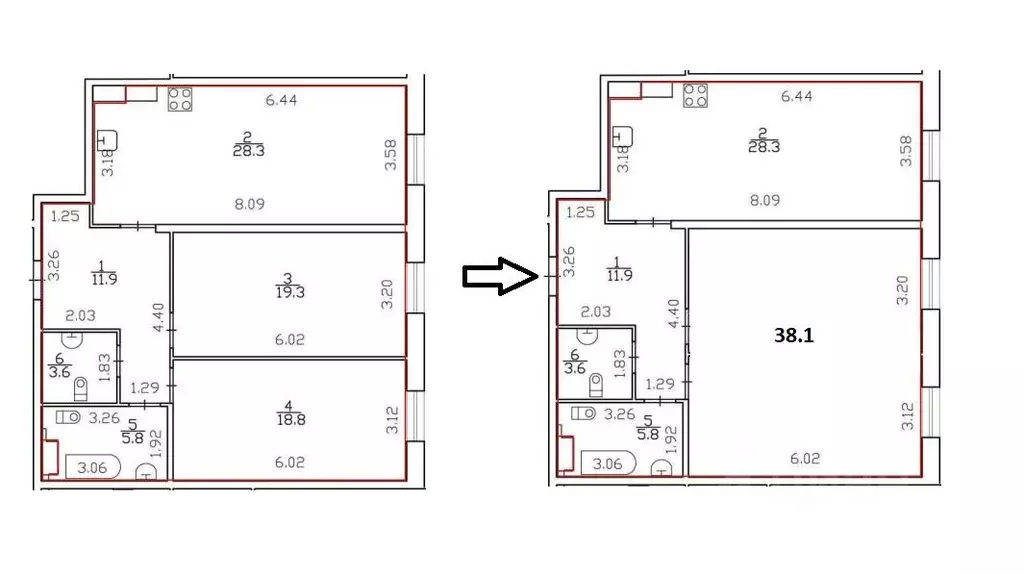 2-к кв. Санкт-Петербург Боровая ул., 19А (87.7 м) - Фото 1