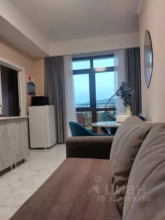 1-к кв. Краснодарский край, Сочи Центральный мкр, ул. Войкова, 34 ... - Фото 2