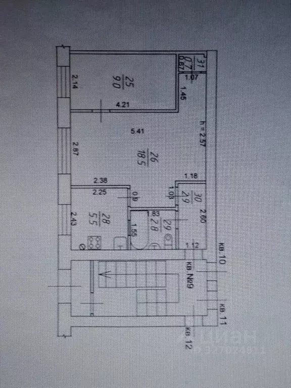2-к кв. Самарская область, Жигулевск городской округ, с. Богатырь ул. ... - Фото 2