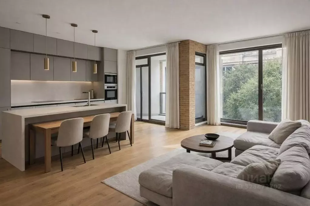 4-к кв. Москва пер. Коробейников, 1 (213.4 м) - Фото 1