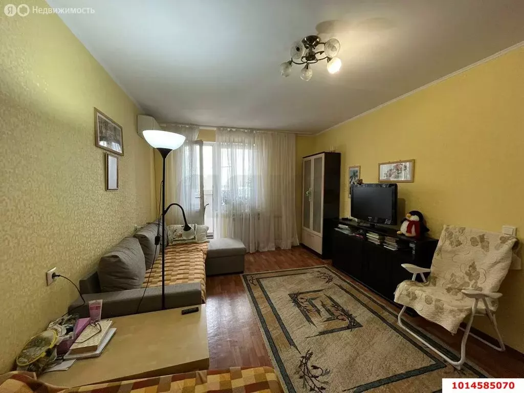 1-комнатная квартира: Краснодар, 2-я Целиноградская улица, 1 (38 м) - Фото 1