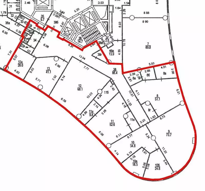 Офис (607 м) - Фото 1