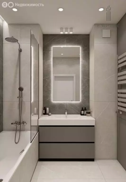 1-комнатная квартира: Грозный, проспект В.В. Путина, 1А (41.4 м) - Фото 2