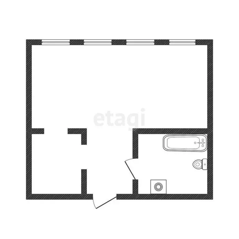 1-комнатная квартира: Иркутск, проспект Маршала Жукова, 70 (33 м) - Фото 0
