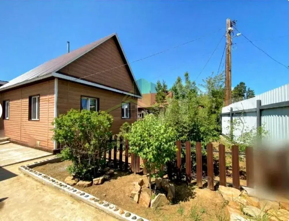 Дом в Бурятия, Улан-Удэ Забайкальский мкр, ул. Перспективная (78 м) - Фото 1