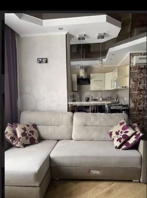 Квартира-студия, 45 м, 12/26 эт. - Фото 1
