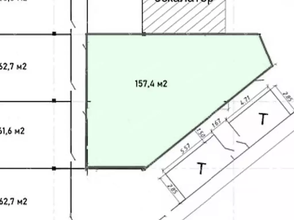 Офис в Санкт-Петербург Заневский просп., 38 (157 м) - Фото 2