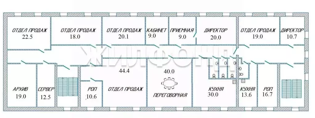 Офис в Новосибирская область, Новосибирск Бердское ш., 61 (428 м) - Фото 1