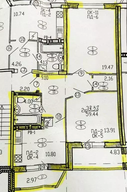 2-комнатная квартира: Великий Новгород, Донецкий район, улица ... - Фото 1
